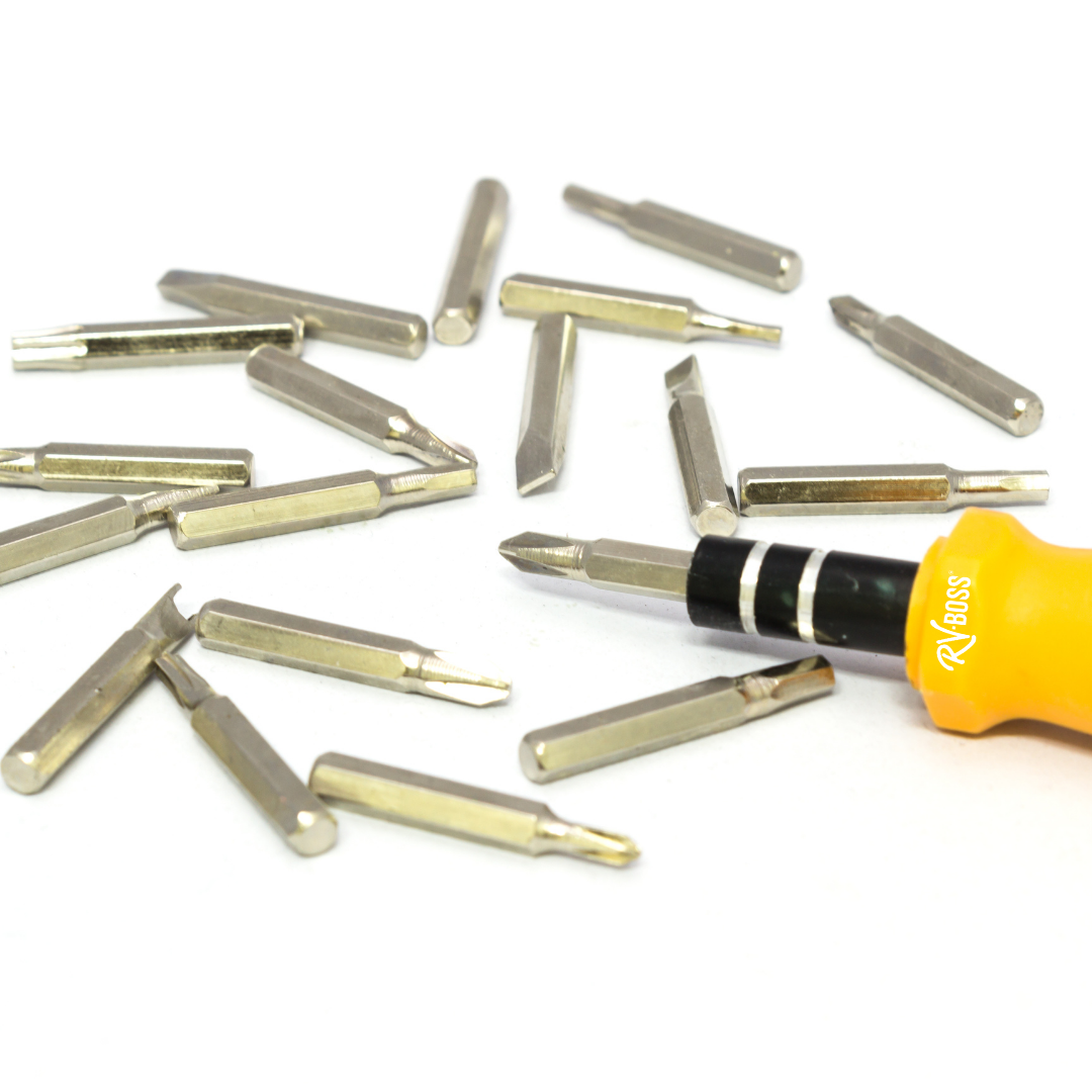 yellow and black multi screw driver yellow and black multi screw driver FOR RV TOOL KIT
