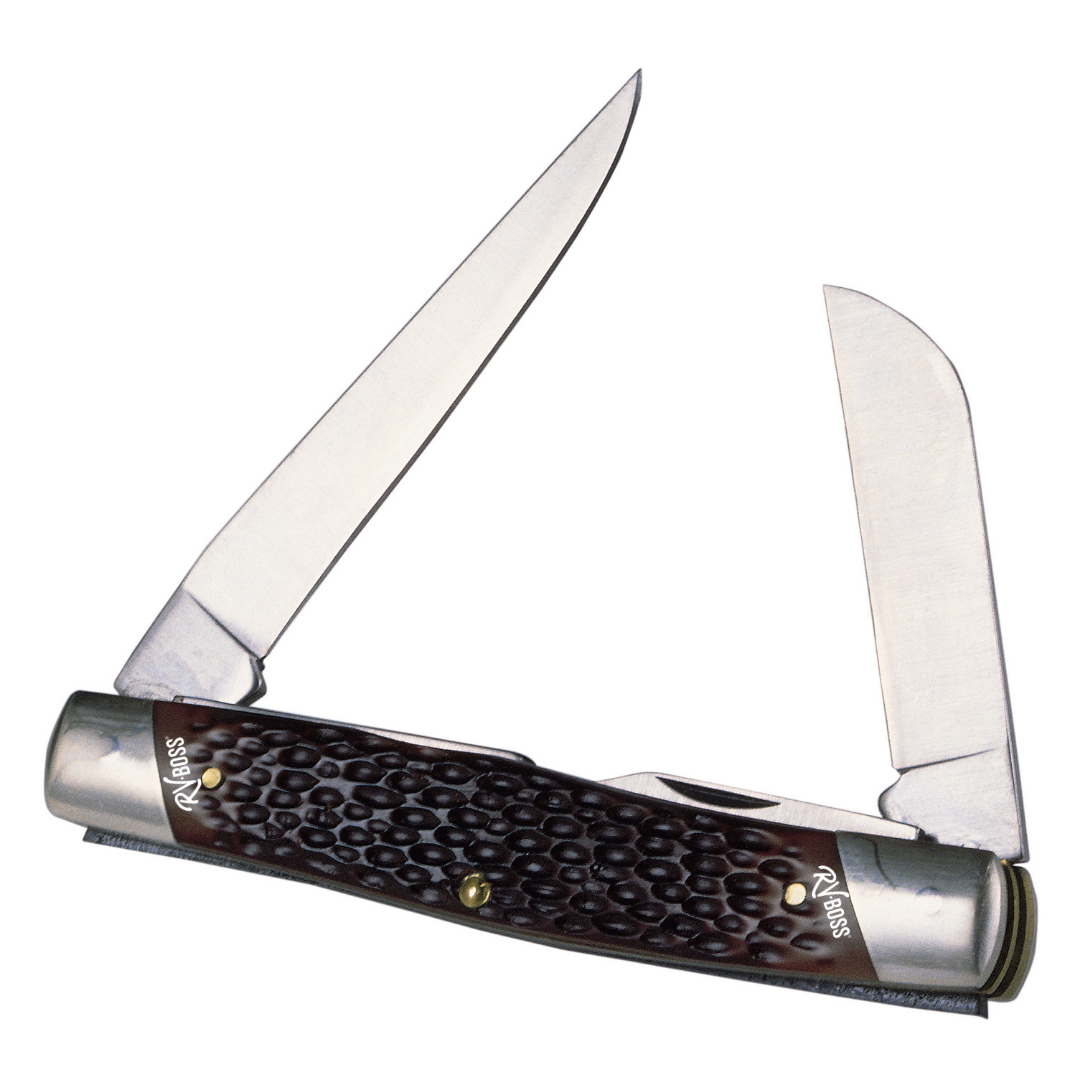 black pocket knife