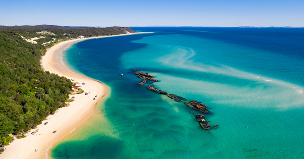Camping on moreton island queensland