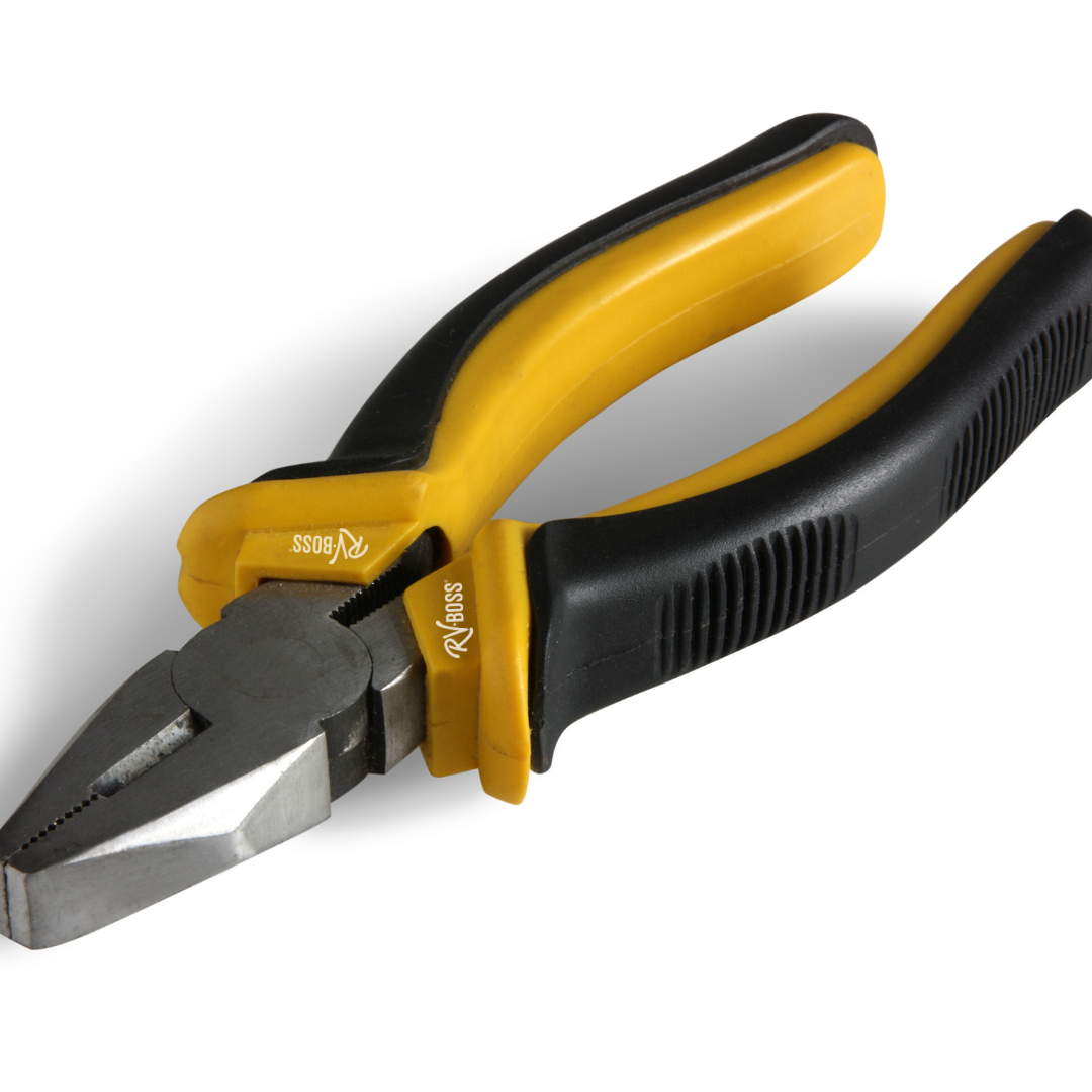 black and yellow pliers
